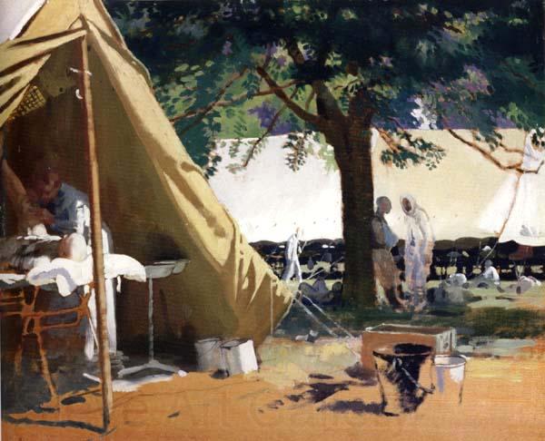 Sir William Orpen German Sick,Captured at Messines,in a Canadian Hospital Norge oil painting art